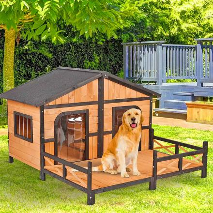 Double decker best sale dog kennel