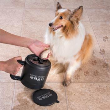 The Paw Plunger is a Dog Paw Cleaner