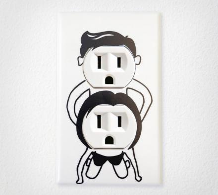 People Having Sex On Your Outlet Cover Decal