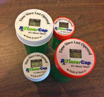 Pill Bottle Timer Cap: Resets When You Take Your Medication