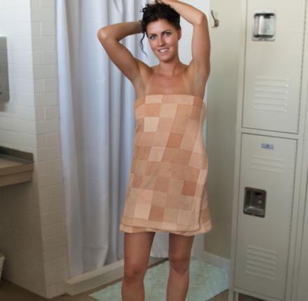 Pixelated Censorship Towel