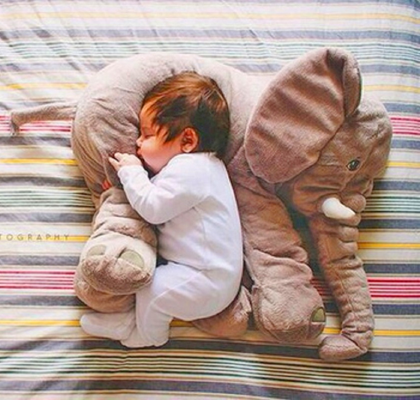 elephant cuddle cushion