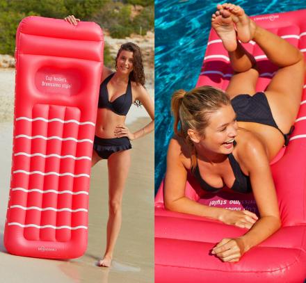Pool Float With Opening For Your Boobs While Lounging On Your Stomach