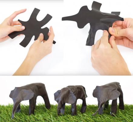 Pop-Up Animal Mini Sculpture Lets You Sculpt Your Own Animals