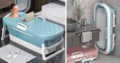This Portable Folding Bathtub Is Perfect For Tiny Homes
