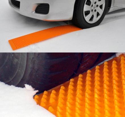 Portable Tow Truck: An Emergency Tire Traction Strip