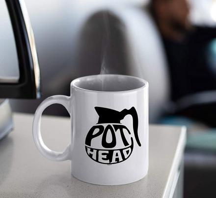You May Need This Pot Head Coffee Mug If You're Addicted To Coffee