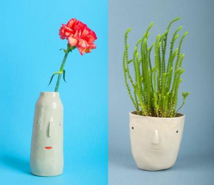 PotHeads - Head Shaped Planter Pots