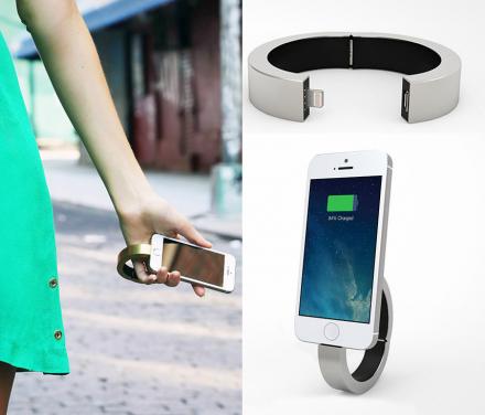 QBracelet is a Bracelet That Charges Your Phone