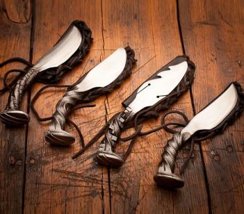 These Incredible Knives Are Made From Old Railroad Spikes