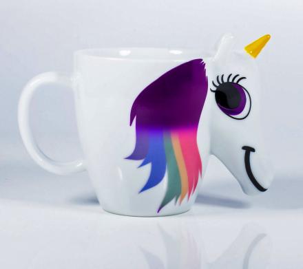 Color Changing Rainbow Unicorn Mug