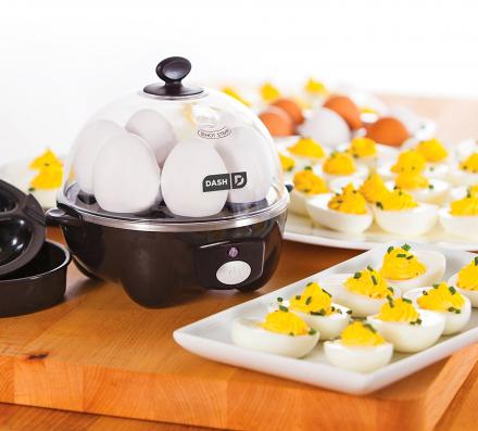 Rapid Egg Cooker Hard-Boils 6 Eggs Without Having To Boil Water