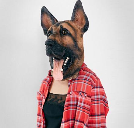 Realistic Dog Masks