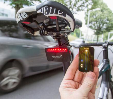 Rearview Bicycle Radar Warns Of Approaching Cars From Behind You