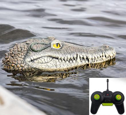 This Remote Control Crocodile Head Lets You Create Epic Pranks In a Lake or River