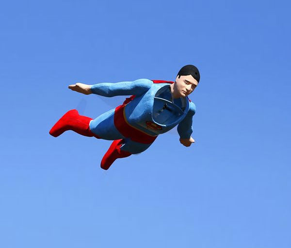 rc flying man