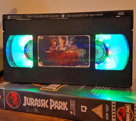 Retro Stranger Things VHS Night-Light