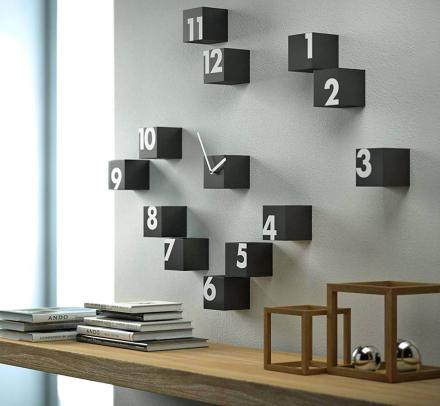 RND_TIME: A Scattered Numbers Wall Clock
