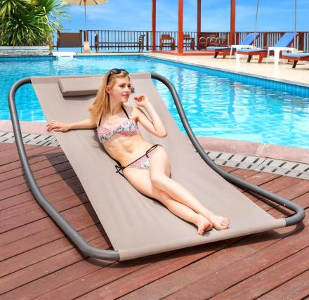 Rocking Hammock Lounger Bed