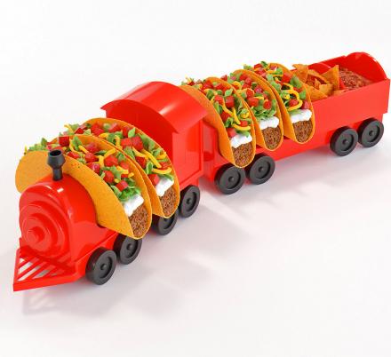 Rolling Taco Train Taco Holder