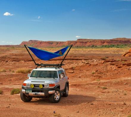 This Rooftop Hammock Puts a Hammock On The Top Of Your Car