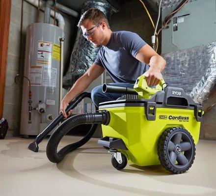 Ryobi Cordless Battery Powered Shop Vacuum