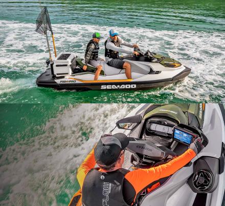 Sea-Doo Now Makes a Fishing Jetski With Dedicated Fish Cooler, GPS, and Fish Finder