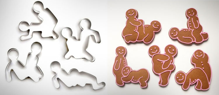 Bonkin Biscuits Kama Sutra Cookie Cutters
