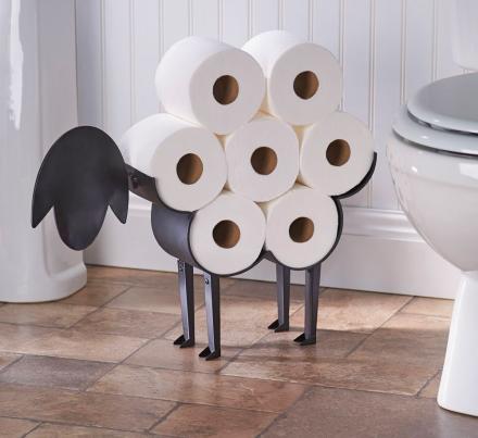This Sheep Toilet Paper Holder Is A Perfect Quirky Addition To Any Bathroom