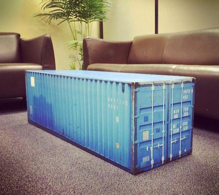 Shipping Container Coffee Table Wrap