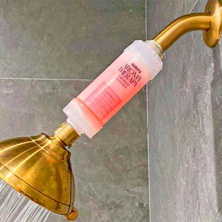 This Shower Head Infuser Filters Harsh Chemicals And Provides Vitamin C While You Shower
