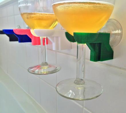 Shower Wine Glass Holder