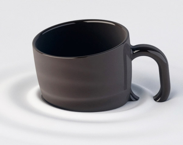 Sinking Into Table Coffee Mug