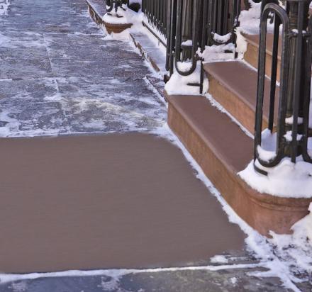 Snow and Ice Preemptive Treatment For Sidewalks and Driveways (Includes Sprayer)