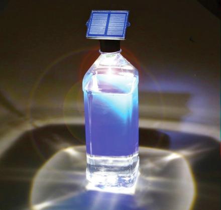 This Solar LED Bottle Light Turns Any Bottle Into a Lamp