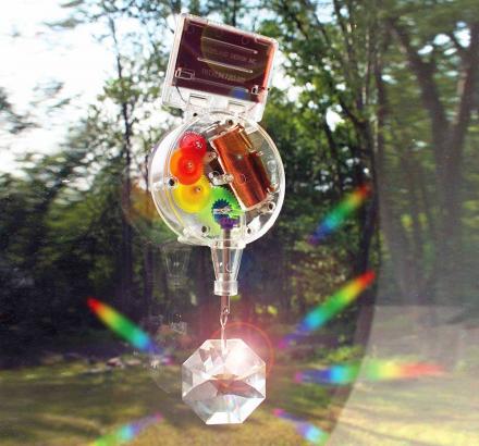 Solar-Powered Double Rainbow Maker