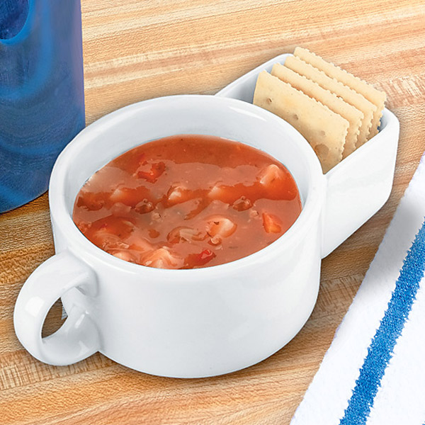 Soup and Cracker Mugs