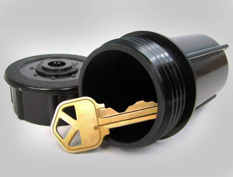 Sprinkler Head Secret Key Holder