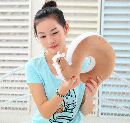 Squirrel Shaped Travel Neck Pillow
