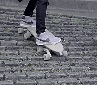 Stair Rover Longboard Lets You Skate Down Stairs With Ease