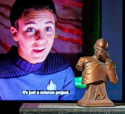 Star Trek Captain Picard Facepalm Statue