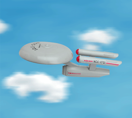 Star Trek U.S.S. Enterprise Frisbee Disc