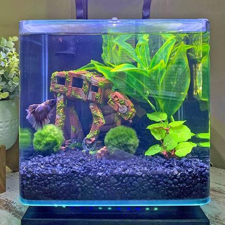 This AT-AT Walker Aquarium Statue Gives Your Fish Tank a Star Wars Theme