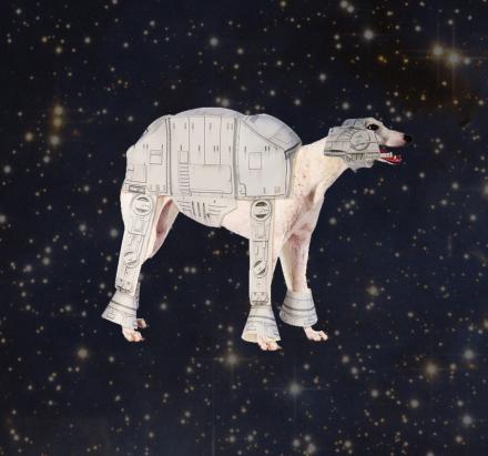 Star Wars AT-AT Imperial Walker Dog Costume