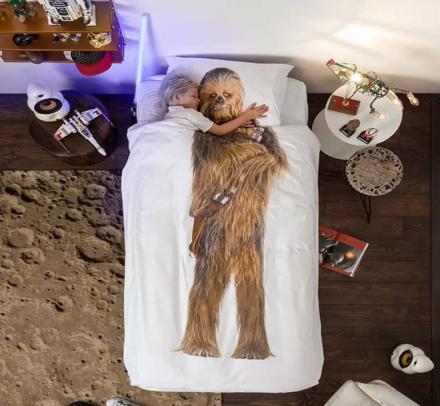 Star Wars Chewbacca Duvet Bed Cover and Pillowcase
