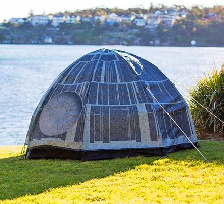 This Death Star Camping Tent Belongs In Every Star Wars Geeks Camping Gear