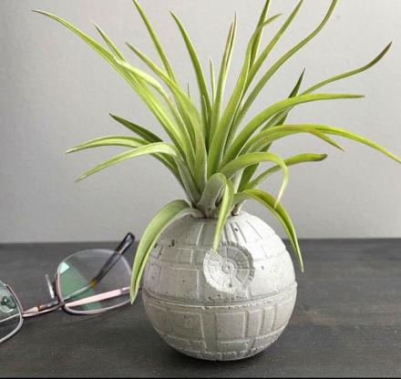 Star Wars Death Star Concrete Planter