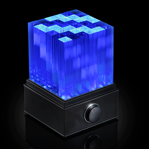 SuperNova Cube Light LED Bluetooth Speaker