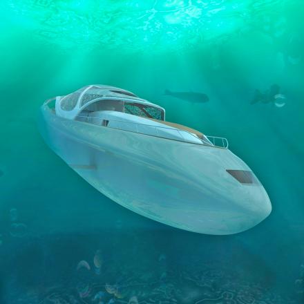 There's Now a Superyacht That Doubles As a Fully Functional Submarine