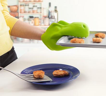 T-Rex Head Dinosaur Oven Mitt